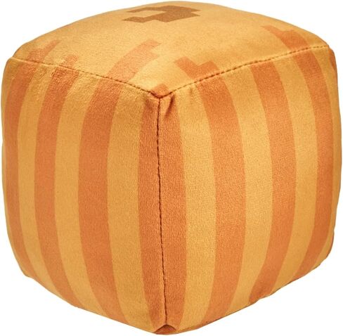 Minecraft Carved Pumpkin Plush Character, 8-inch Collectible Soft Doll Inspired by The Video Game in Saudi Arabia