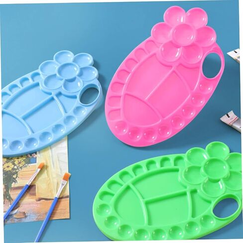 Uonlytech 8pcs Paint Paint Palette Palette Palette Moxing Mutrays Matercolor Gouach in Kuwait