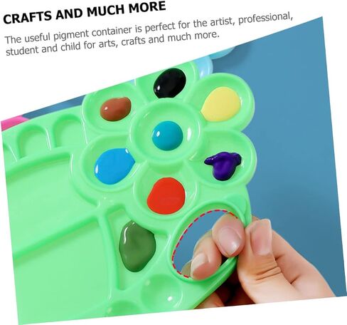 Uonlytech 8pcs Paint Paint Palette Palette Palette Moxing Mutrays Matercolor Gouach in Kuwait