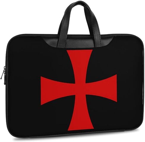الفرسان الاسكتلنديون Templar Laptop Bag Sleeve Pu حقيبة Crossbody Crossder Counter Bass in Saudi Arabia