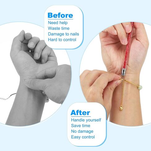 PATIKIL Bracelet Helper Tool, Pink Bracelet Helper to Put on Yourself, 1 Pack in Saudi Arabia