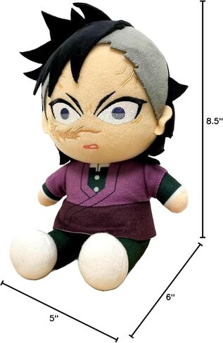 Great Eastern Entertainment Demon Slayer - Genya Shinazugawa Sitting Plush 7" H in Saudi Arabia