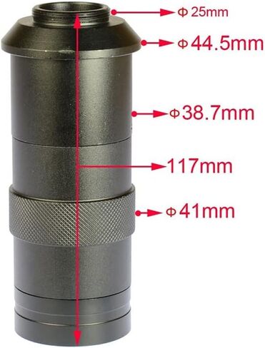 Microscope Accessories kit Slide Preparation camer 21MP 1080P 60FPS 2K HDMI USB Industrial Microscope Camera 100X C-Mount Lens Digital Microscope Microscope Accessories in Kuwait