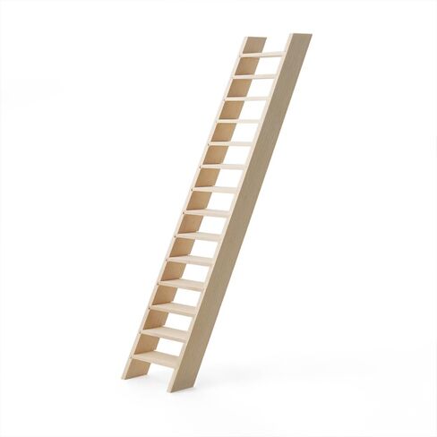 Odoria Dollhouse Step Ladder Miniature: 1/12 Scale Unfinished Construction for Fairy Garden Rustic - Mini Elf Gnome Wood Furniture for Craft DIY in Saudi Arabia