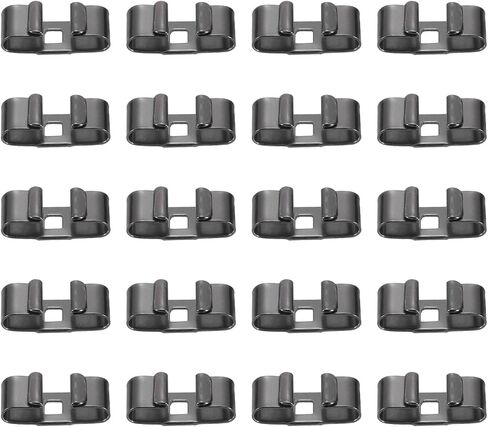 Patikil 20 PCS Bolo Tie Slide Clasp ، مستطيل مشبك مشبك الفارغ الفارغ للاختراق لعمليات الإبزيم Bolo Tie Western Western in Saudi Arabia
