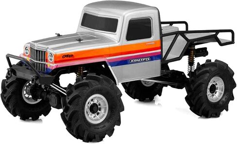 J Concepts Inc. 1/10 JCI Creep 12.3Wheelbase Clear Body Cab Only JCO0441 Car/Truck Bodies Wings & Decals in Saudi Arabia