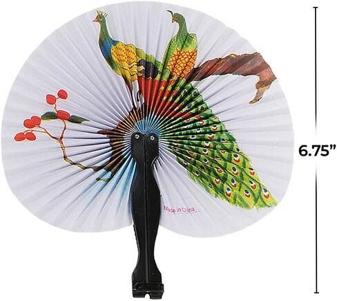 مراوح ميني أورينتال قابلة للطي - مستلزمات الحفلات - 12 قطعة in Kuwait
