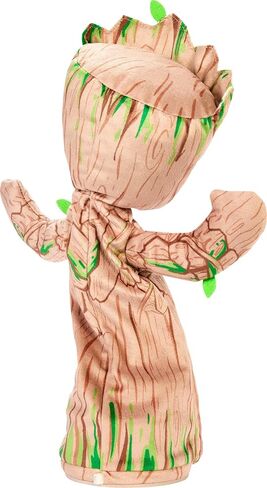 Mattel Marvel Plush ، Dancing Groot Groot Engling Engling Toy ، طوله 13 بوصة مع الصوت ، والعبارات ، وحركات الموسيقى والرقص in Saudi Arabia
