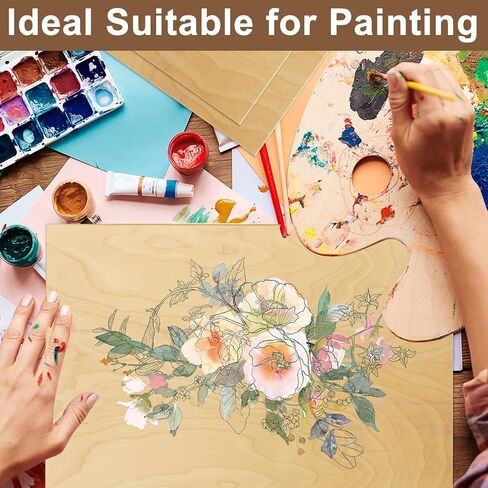 6pcs 12 × 18 × 1/4 بوصة من أوراق خشب البلطيق من خشب البلطيق 6 مم من خشب الخشب الرقائقي غير المكتمل للفنون والحرف اليدوية والرسم والبايروغرافيا ونقش الخشب وحرق الخشب والليزر والمعماري النماذج المعمارية in Kuwait