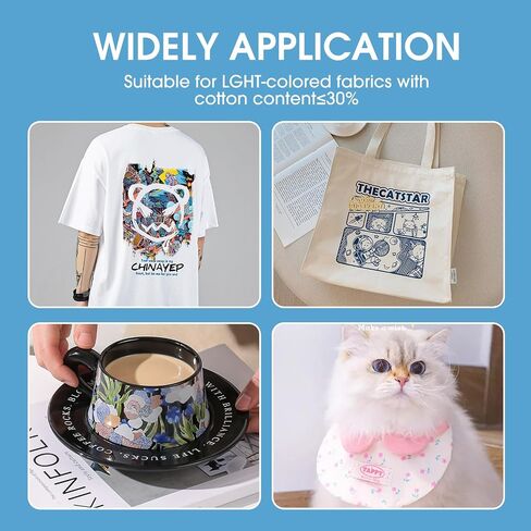 24 Inch x 164 Feet Sublimation Paper Roll 120gsm Heat Sublimation Transfer Paper Quick Drying 2" Core Compatible with Inkjet Printer in Saudi Arabia