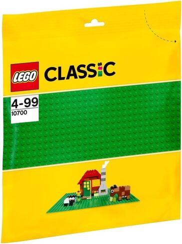 مجموعة Lego الكلاسيكية من 2 10696 و 10700 لبنات البناء مربع + لوحة قاعدة خضراء - لعبة البناء الإبداعية للأطفال ، وتعزز المهارات الحركية والخيال ، مثالية لمشاريع البناء و in Saudi Arabia