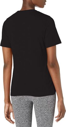 Reebok Women's Standard Big Tee, White/Black Logo, 4X-Large Plus in Saudi Arabia