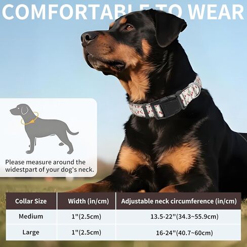 طوق الكلاب ، طوق الكلب لطيف للكلاب الصغيرة المتوسطة الصغيرة ، أطواق الحيوانات الأليفة الناعمة القابلة للتعديل مع مشبك سرعان in Kuwait