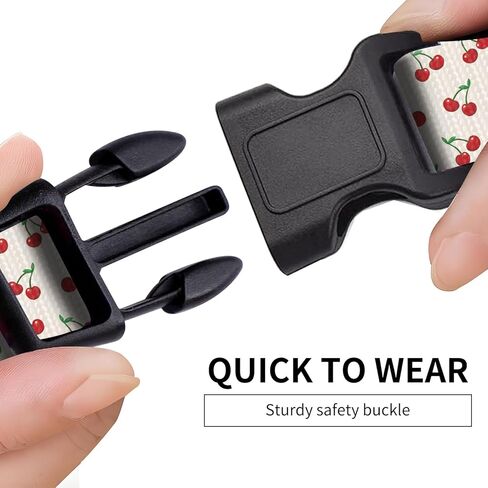 طوق الكلاب ، طوق الكلب لطيف للكلاب الصغيرة المتوسطة الصغيرة ، أطواق الحيوانات الأليفة الناعمة القابلة للتعديل مع مشبك سرعان in Kuwait