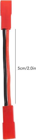 JST أنثى إلى JST أنثى الموصل 22AWG 2 بوصة RC المحرك ESC التحويل الكابل محول سلك محول RC CAR in Saudi Arabia