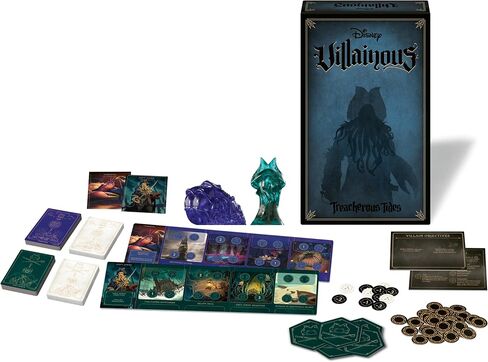 Ravensburger Disney Villainous - لعبة Board Strategy Game - تلعب دور ديفي جونز أو Tamatoa - مستقلة أو توسع مع ألعاب شرير أخرى - خط حائز على جوائز - تتراوح أعمارهم بين 10+ in Kuwait