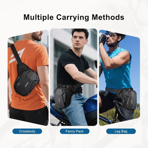 MOSISO Motorcycle Leg Bag EVA Expandable Storage Thigh Bags&15-16 inch Laptop Hard Case, 15.6 inch Waterproof Shockproof Computer Bag,Artistic Geometric EVA Carrying Sleeve with Handle, Black in Saudi Arabia
