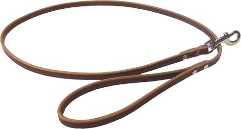 Warner Cumberland Leather Snap Leash (6 Foot, Black) in Saudi Arabia