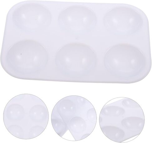 Generic 12Pcs Durable Plastic Artist Mixing Trays Convenient Watercolor for Painting and Color Mixing Supplies for Home Classroom and Creative Projects in Saudi Arabia