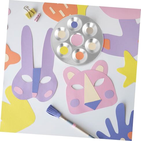 JOJOFUNY 3PCS خلط صينية فنية قابلة للغسل للحرف اليدوية والرسم للفنانين والطلاب خفيفة الوزن وقابلة لإعادة الاستخدام in Saudi Arabia