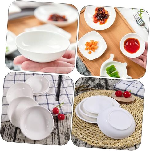 12Pcs Bone Mixing Plates Multi Function Paint Trays for Convenient Color Mixing for Household Use Arts Crafts and Makeup Application in Saudi Arabia