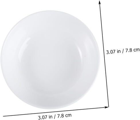 12Pcs Bone Mixing Plates Multi Function Paint Trays for Convenient Color Mixing for Household Use Arts Crafts and Makeup Application in Saudi Arabia