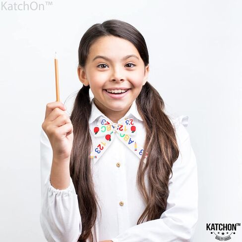 KatchOn, Back to School Ribbon for Crafts - 10 Yard | Abc Ribbon for Crafts | Teacher Ribbon, School Ribbon for Welcome Back to School Decorations | Alphabet Ribbon for First Day of School Decorations in Saudi Arabia