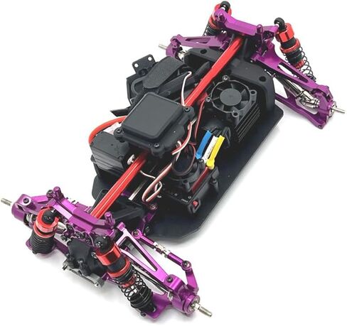 26pcs لأجزاء Hyper GO H14BM ، ترقيات المعادن بديلة مجموعة مجموعة ، RC CAR ملحق الألومنيوم مجموعة كاملة مع مسامير Hyper GO H14BM ، 14209 ، 14210 1/14 مقياس RC CAR (الأحمر) in Kuwait