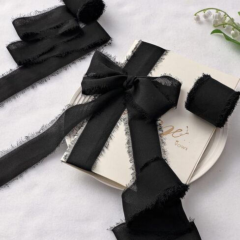 شريط شيفون فال ، 3 لفات شمبانيا بيج بيج لغطاء الهدايا ، وأشرطة الشيفون 1.5 "× 7YD محددة لحفل الزفاف ، والباقة باقات ، ودعوات الزفاف ، ودعوات الزفاف ، وحرف ديي in Kuwait