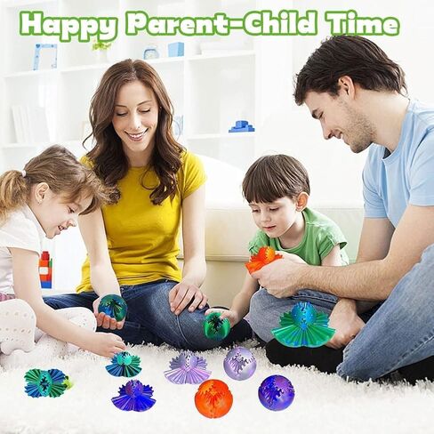 3D Printed Dragon Egg Toy, Fidget Toys for Children, Easter Gift for Adults with Stress, Autism, ADHD, Perfect Easter Basket Stuffer (4 PCS) in Kuwait