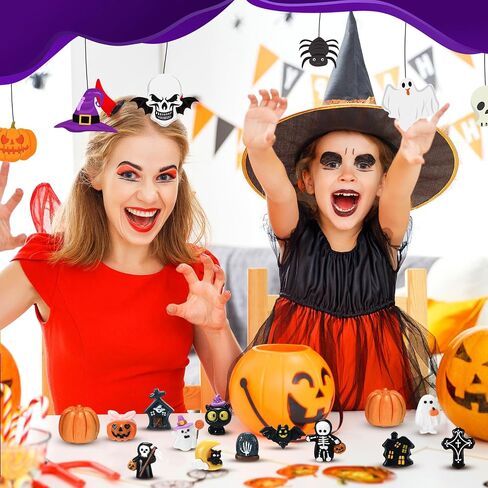 12 Pcs Halloween Pumpkin Dig Kit, Multicolor Halloween Stuffers, Pumpkin Ghost Toys, Science Excavation Birthday Gifts for 6-12 Boys Girls Party Favor in Saudi Arabia