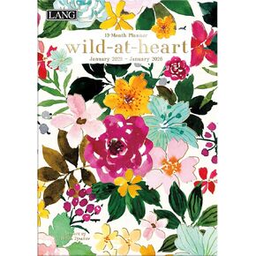 Lang Companies ، Wild at Heart 2026 Planner ، 8.5 'x 12' '، تقويم مدته 12 شهر in Kuwait