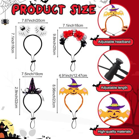 Frienda 12 PCS Halloween Costume for Dog assucture bandanas triangle وشاح ، كرات تنس صاخبة للحيوانات الأليفة ، عقال الحيوانات الأليفة القابل للتعديل لملحقات ملابس الهالوين in Kuwait