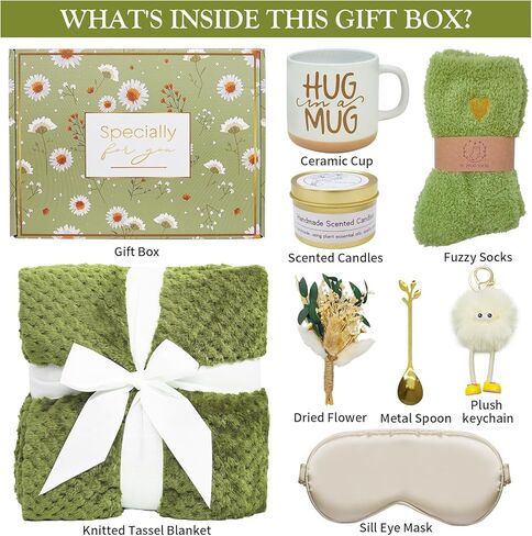 get well gifts for women after surgery,sympathy gifts for loss of loved one,self care gifts for women,get well basket,Sympathy,Condolences Gift Basket for Friend(Green) in Kuwait