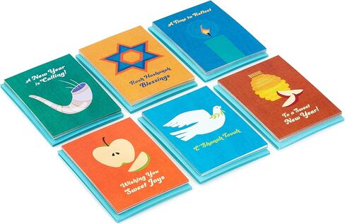 Hallmark Tree of Life Rosh Hashanah Card Card ، Flys Sweet (36 بطاقة مع الأظرف) in Saudi Arabia