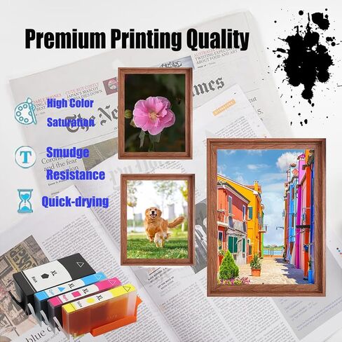 964 XL حبر خراطيش عالية العائد متوافق مع HP OfficeJet Pro 9020 9025 9010 9015 9019 إعادة ملء Combo Pack Printers Clostridge ، حزمة مزيج × 4 in Saudi Arabia