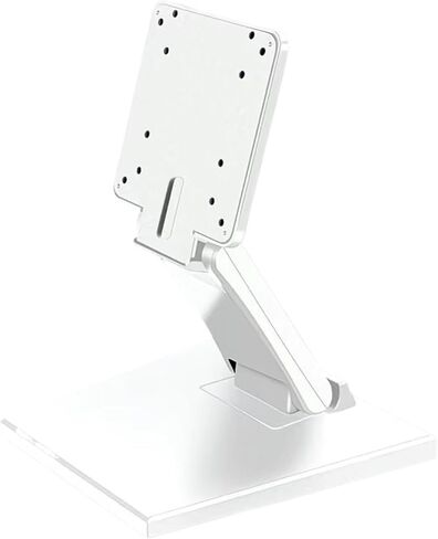 14-24" Desktop Monitor Holder With VESA Hole Folding TV Screen Stand Screen Mount Support Metal Bracket For Office Home School(White-Square) in Saudi Arabia