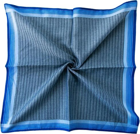 Mens Soft Cotton Handkerchiefs Old-fashioned Jacquard Pattern Assorted Pack in Saudi Arabia