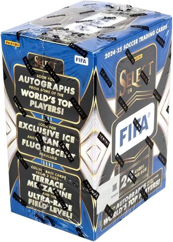 2024/25 Panini Select FIFA Soccer 6-Pack Hobby Blaster Trading Card Box (One Base Orange Fluorescent Per Box) in Saudi Arabia