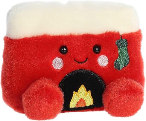 Aurora® Festive Palm Pals ™ Cozy Fireplace ™ محشو بالحيوان - اللعب بحجم الجيب - متعة قابلة للتحصيل - Red 5 Batses in Saudi Arabia