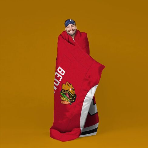 بطانية راشيل القطيفة من Sleep Squad Detroit Red Wings Rally Al مقاس 60 بوصة × 80 بوصة - غطاء فائق النعومة من NHL Mascot in Kuwait
