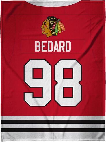 بطانية راشيل القطيفة من Sleep Squad Detroit Red Wings Rally Al مقاس 60 بوصة × 80 بوصة - غطاء فائق النعومة من NHL Mascot in Kuwait