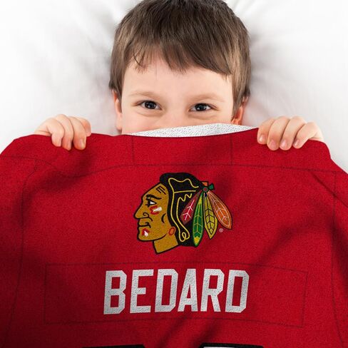 بطانية راشيل القطيفة من Sleep Squad Detroit Red Wings Rally Al مقاس 60 بوصة × 80 بوصة - غطاء فائق النعومة من NHL Mascot in Kuwait