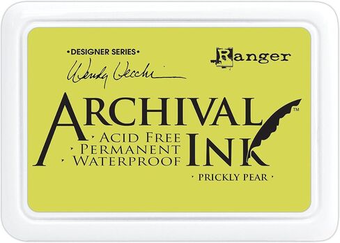 Ranger Prickly Pear Wendy Vecchi Archival Ink Pad Yellow in Saudi Arabia