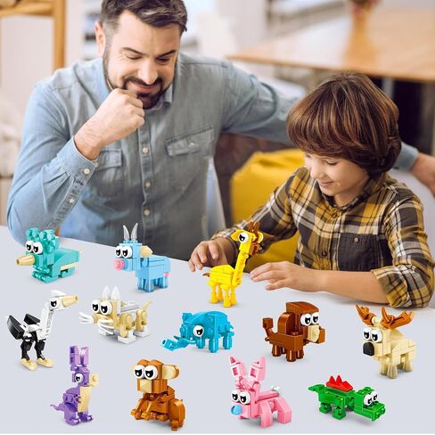 146 Pack Building Blocks Party Favor, Building Blocks Party Supplies Tote Bag Notebook Bracelet Keychain Stamps Stickers for Birthday Party Decoration Gifts Class Reward in Saudi Arabia