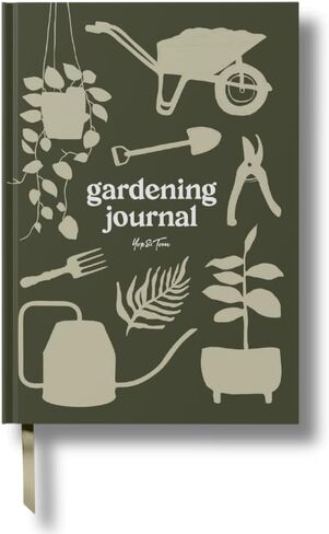 Yop & Tom Gardening Journal - Plan, Track and Manage Your Garden Projects - Olive Green in Saudi Arabia