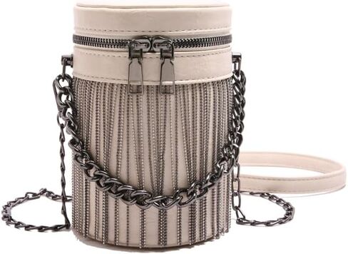 Y2K Punk Bag Tassel Totes Gothic Fringe Bag Women Shoulder Funky Bags Sourpuss Rock Fashion Crossbody Handbag in Kuwait