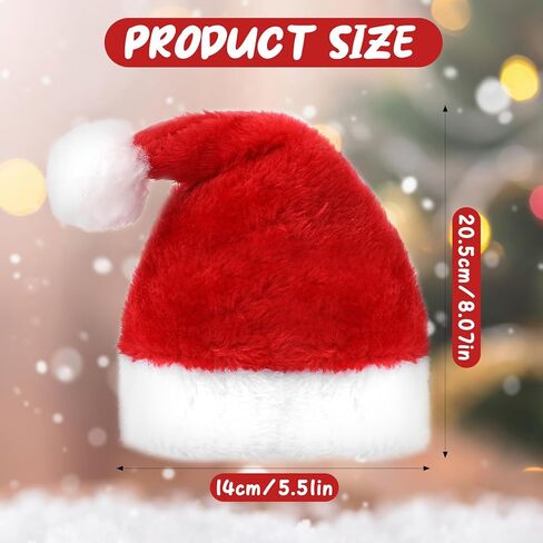 6 PCS Mini Santa Hat for Dogs Christmas Party ، قبعات سانتا الصغيرة القابلة للتعديل للحرف اليدوية ، قبعات Santas الصغيرة الدعائم - قبعة عيد الميلاد الحمراء والبيضاء للحيوانات الأليفة Cat Cat Histent in Kuwait