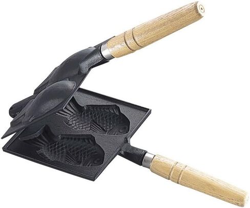 Ikenaga Iron Works Maker Taiyaki ، Casting Iron ، مكملات الحديد in Saudi Arabia