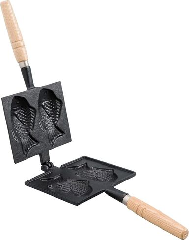 Ikenaga Iron Works Maker Taiyaki ، Casting Iron ، مكملات الحديد in Saudi Arabia